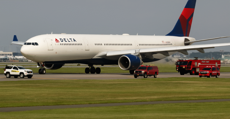 Delta Flight 183’s Hydraulic Failure Prompts Emergency Landing at JFK