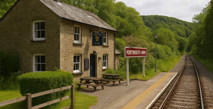 Discover Devon’s Secret Train-Stop Pub
