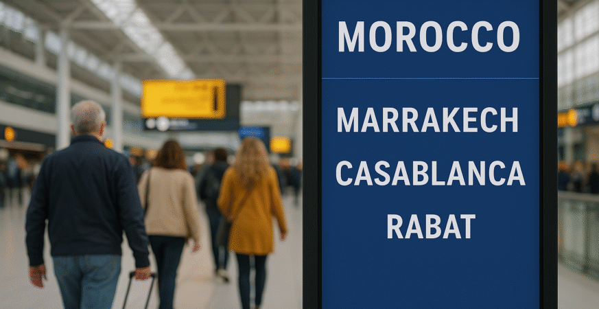 Marrakech-New York Route