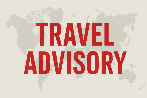 Travel Advisory Alert