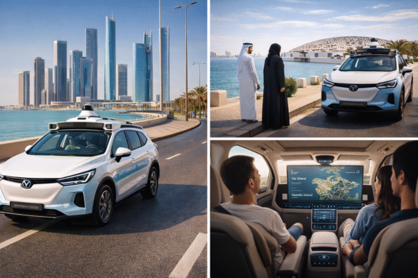Abu Dhabi Launches First Driverless