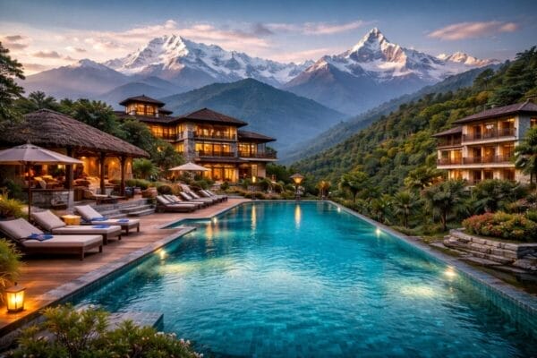 Nepal luxury mountain resort