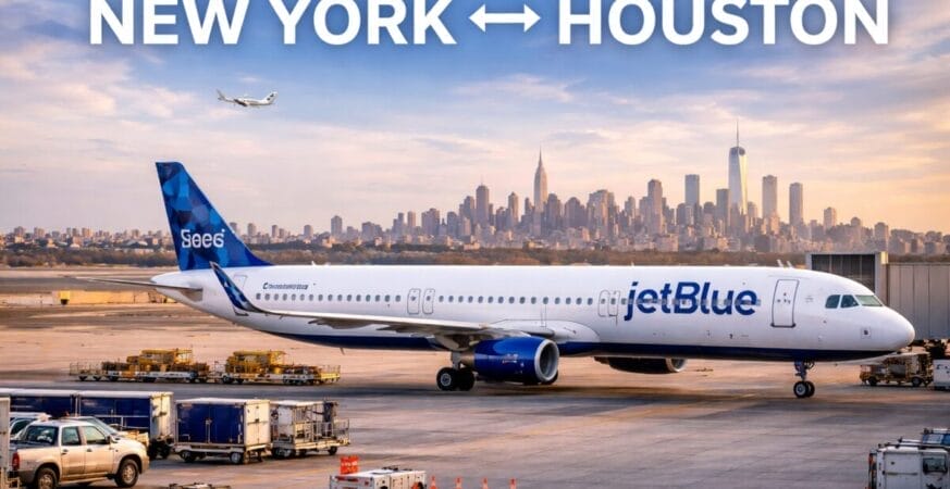 New York Houston flights