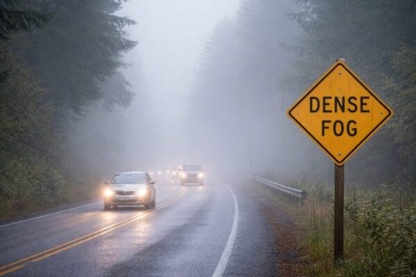 Dense fog