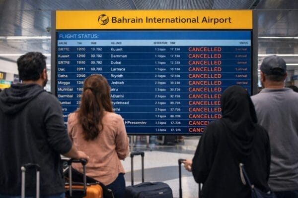 Gulf Air flight cancellations