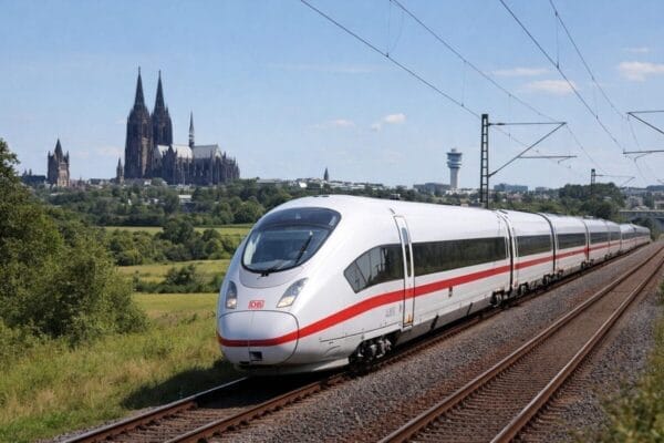 New High-Speed Train Between Cologne