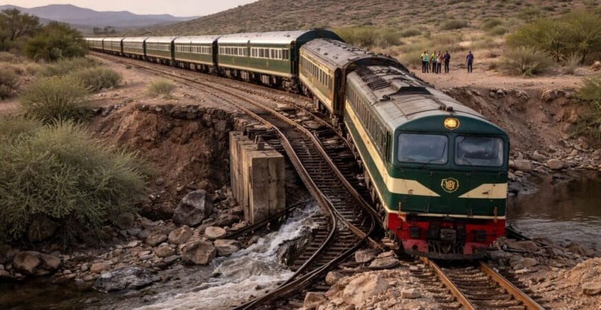 Now Namibia Train Derailment Involving