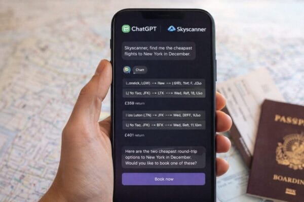 Skyscanner Launches AI Flight Search