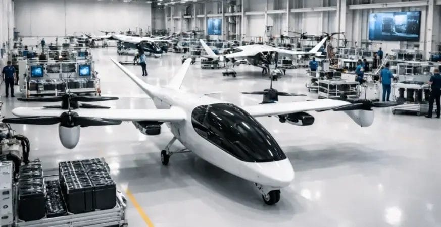 eVTOL aircraft