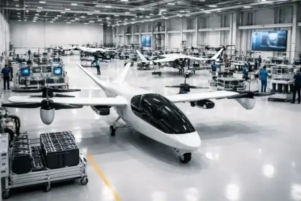 eVTOL aircraft