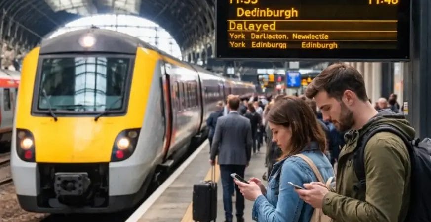 UK rail delay compensation